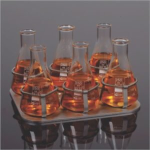Platform with clamps, 6 Places (250ml)