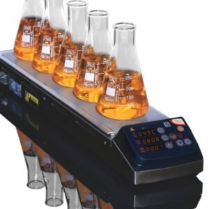 5-POSITION DIGITAL MAGNETIC STIRRER WITH HEATING (Digital)