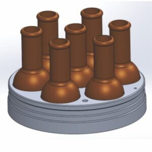 7 Places 25 ml RB Flask Adapter
