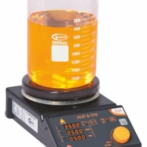 Magnetic Stirrer with Analog Hotplate, Stainless Steel Top